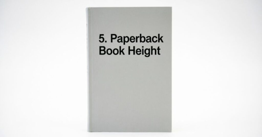 Paperback Book Height