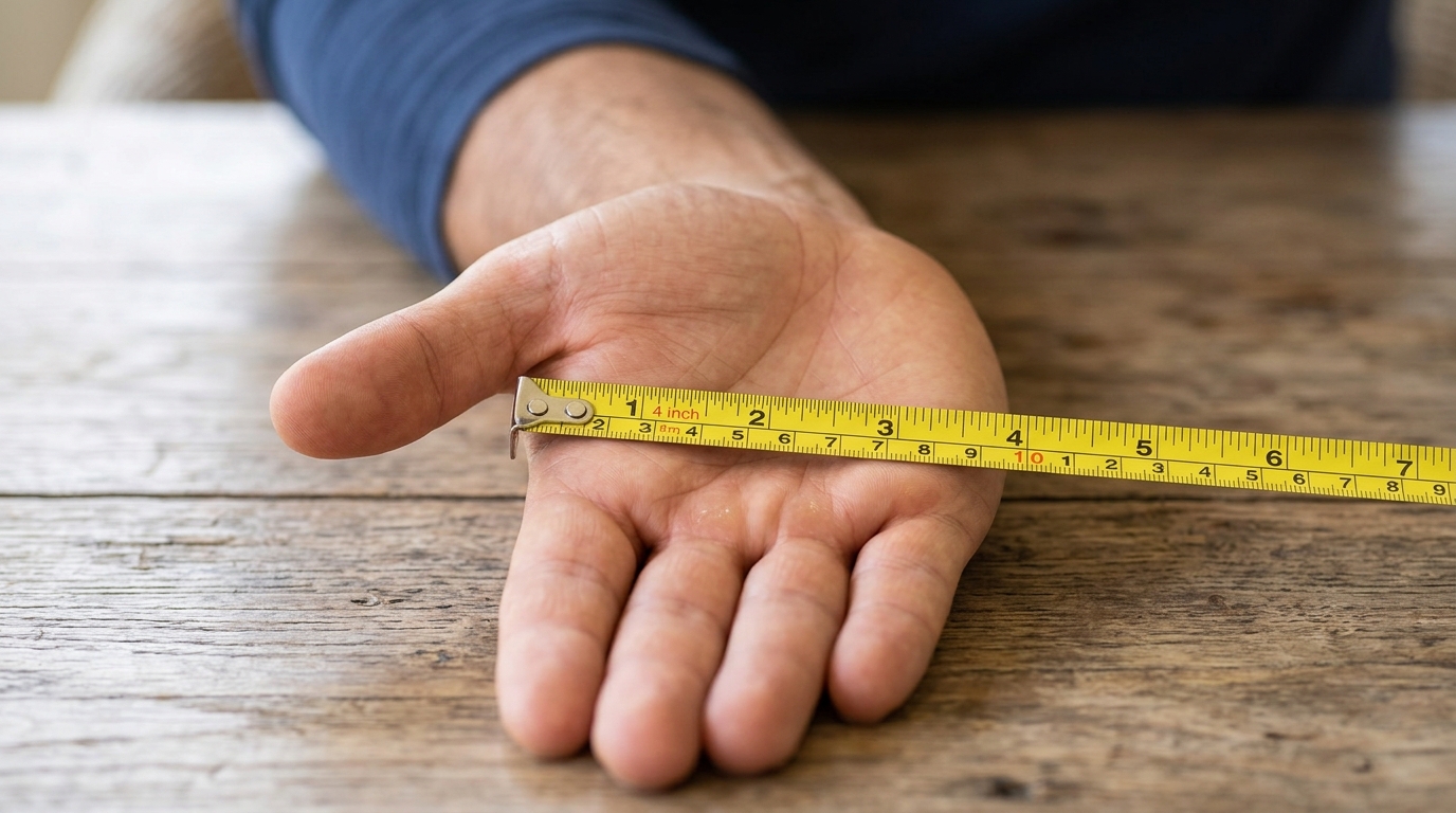 Width of an Adult Palm
