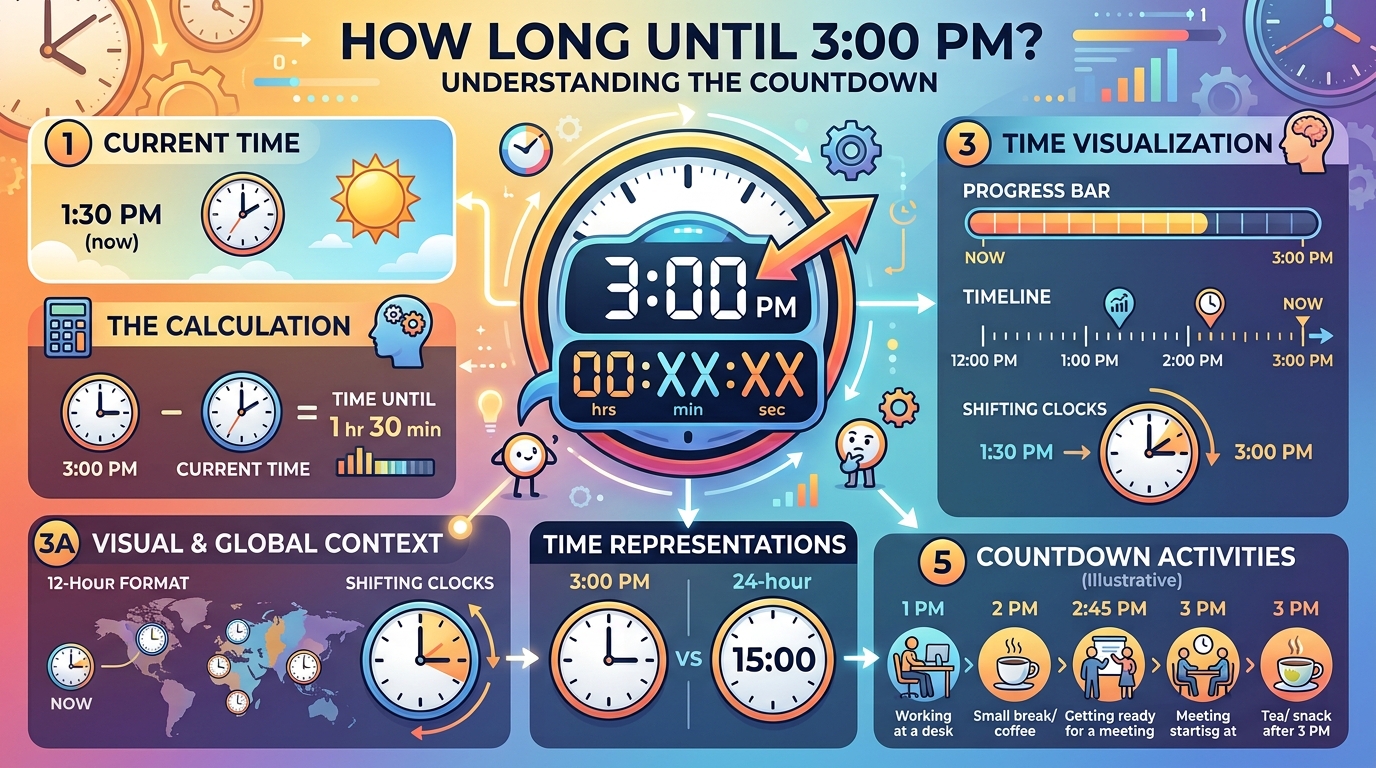 How Long Until 3:00 PM Understanding The Countdown
