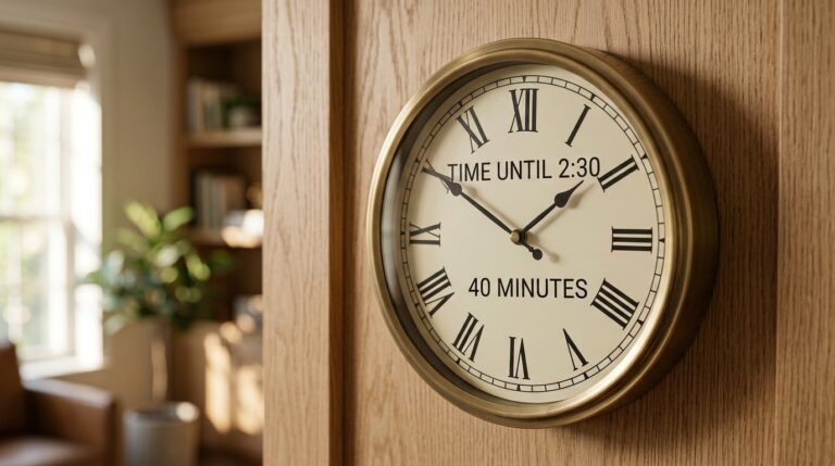 How Long Until 2:30