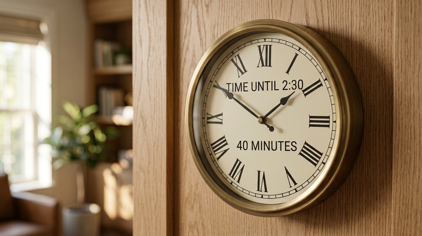 How Long Until 2:30