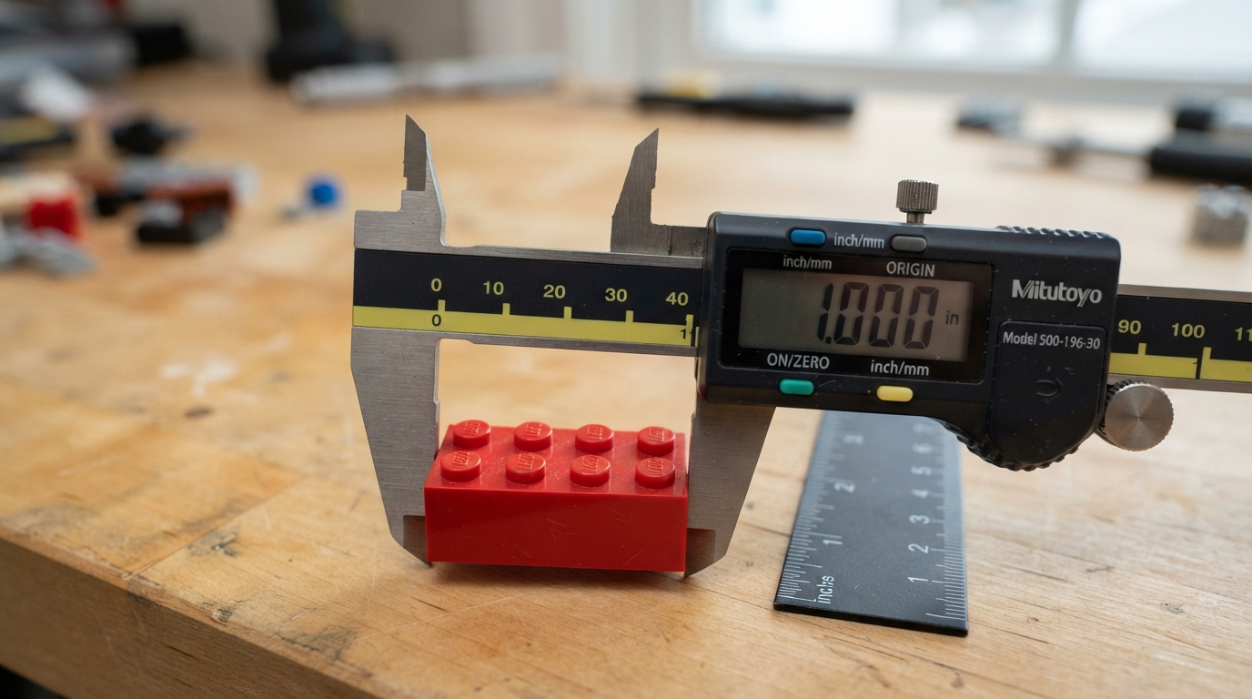  A LEGO BRICK HEIGHT