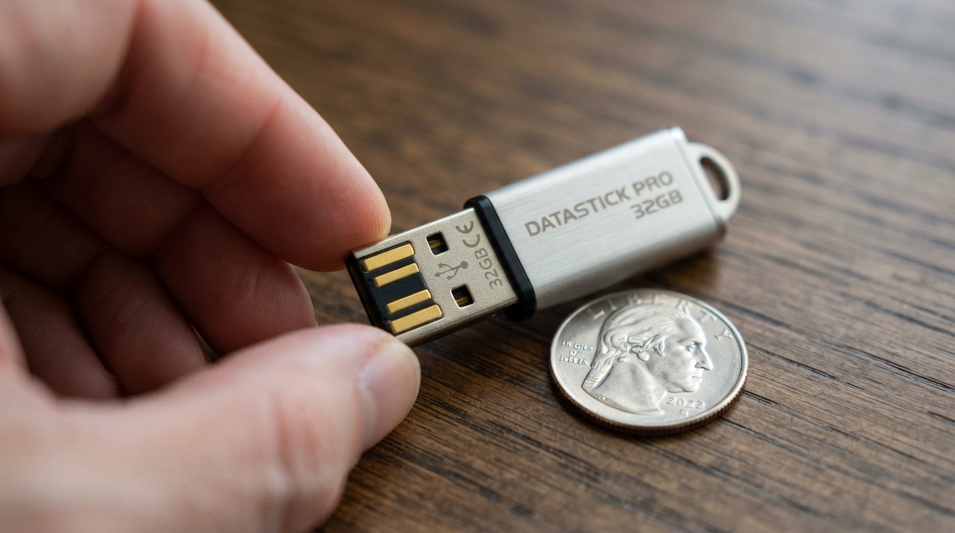  A USB FLASH DRIVE CONNECTOR