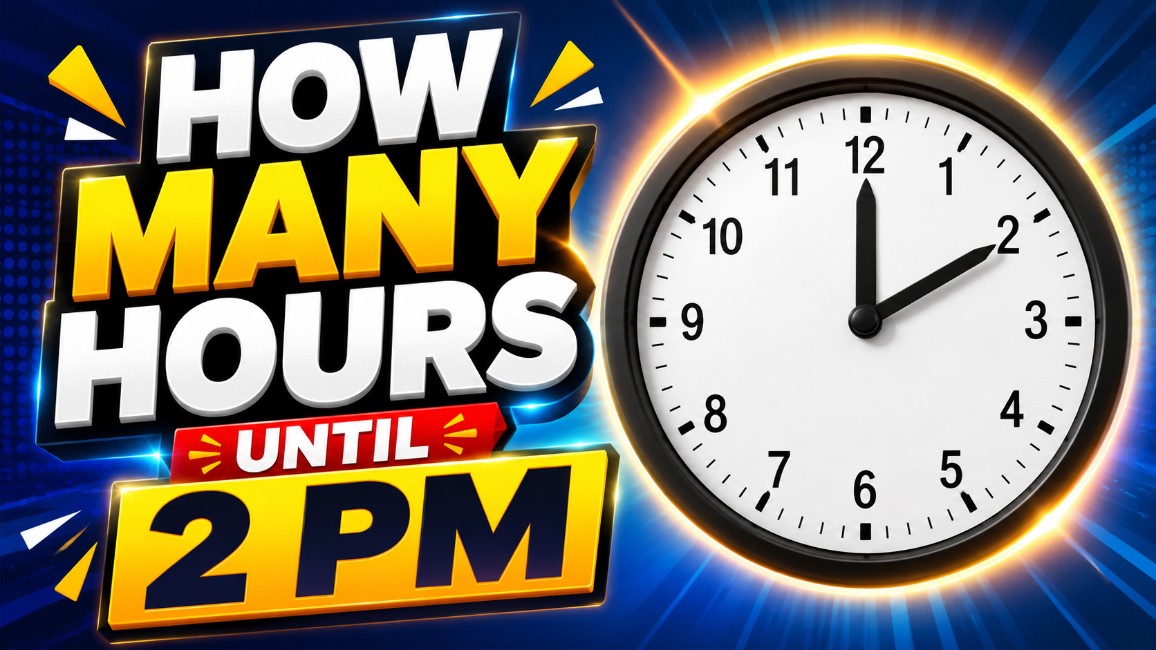 How Many Hours Until 2 PM